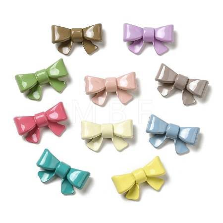 Opaque Resin Cabochons RESI-F050-05-1