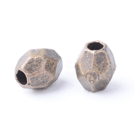 Tibetan Style Alloy Spacer Beads X-TIBE-Q063-29AB-NR-1