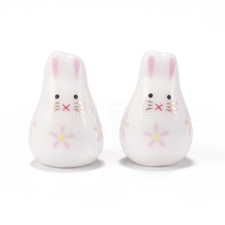 Handmade Porcelain Beads X-PORC-D018-03A-1