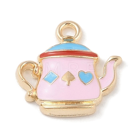 Alloy Enamel Pendants ENAM-Z010-27A-KCG-1