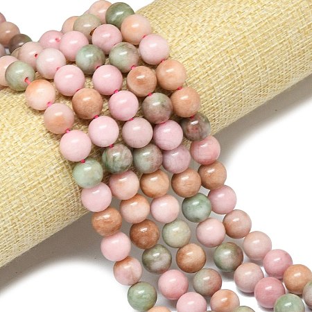 Natural Malaysia Jade Beads Strands G-B165-C06-10mm-1
