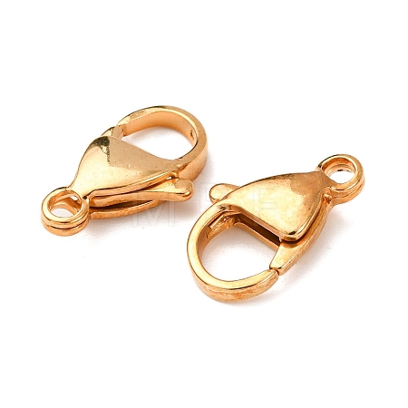 304 Stainless Steel Lobster Claw Clasps STAS-R050-15x9mm-02-1