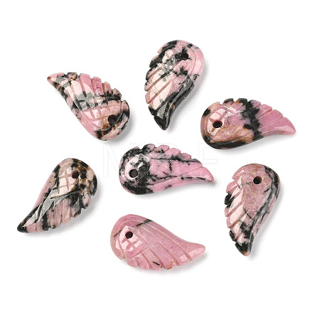 Natural Rhodonite Pendants G-E435-C-14-1