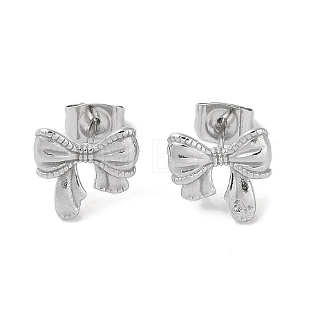 Non-Tarnish 304 Stainless Steel Stud Earrings EJEW-S227-30P-07-1