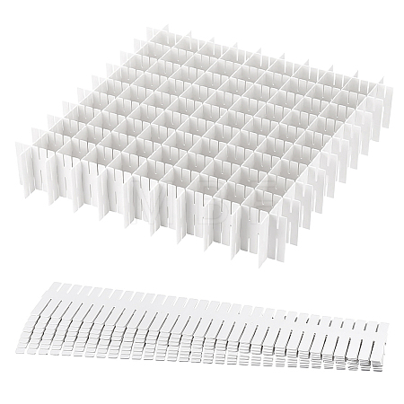 Rectangle Plastic Drawer Dividers AJEW-WH0556-99-1