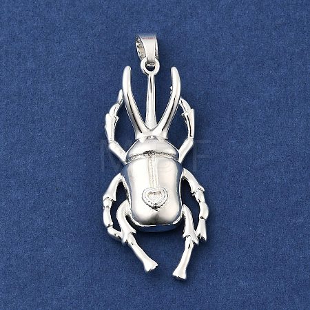 Brass Pendants KK-E067-01S-1