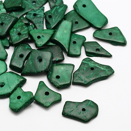 Dyed Chip Coconut Beads COCO-N001-23B-1