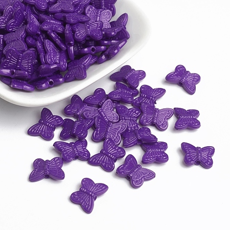 Opaque Acrylic Beads X-SACR-S025mm-04-1