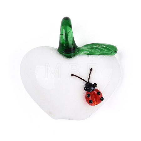 Handmade Lampwork Pendants LAMP-N034-15A-1