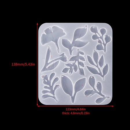 Food Grade DIY Silicone Pendant Molds PW-WG51870-05-1