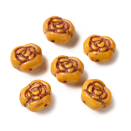 Opaque Lampwork Beads LAMP-P065-02B-07-1