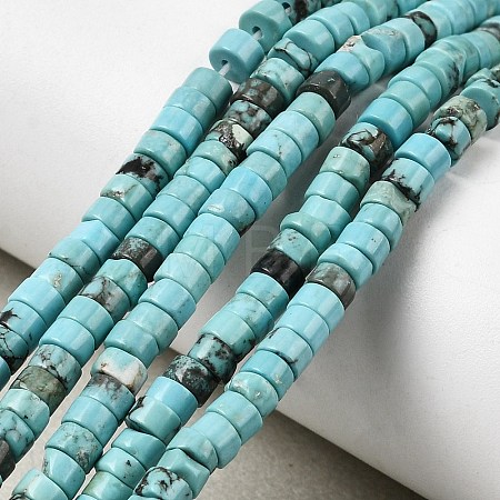 Natural Magnesite Beads Strands G-H230-08A-1