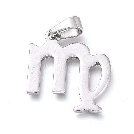 Non-Tarnish 304 Stainless Steel Pendants STAS-L210-06E-P-1