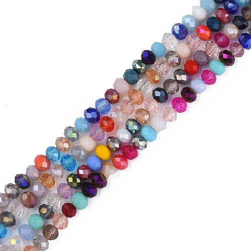 Glass Beads Strands GLAA-N051-09-1