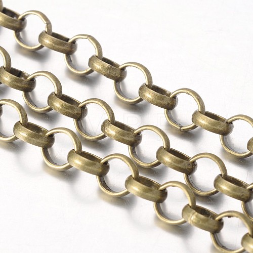 Iron Rolo Chains CHT105Y-AB-1