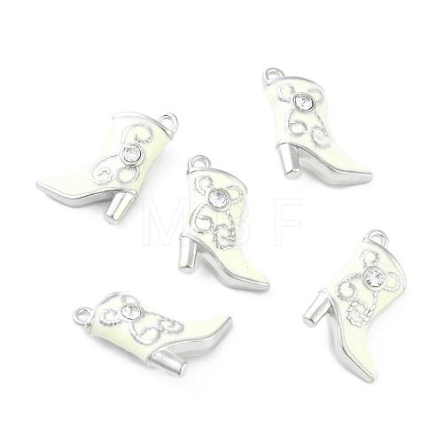 Alloy Enamel Pendants X-E516-7-1