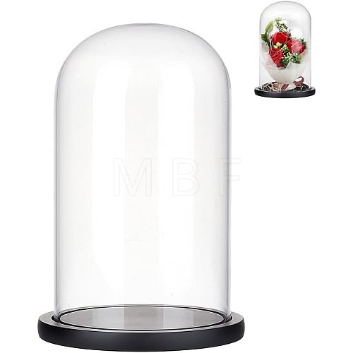 Glass Dome Cover AJEW-WH0001-95A-1