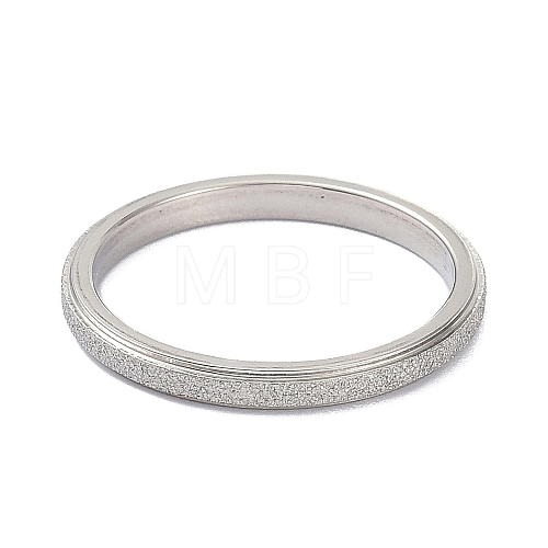 2mm Matte Plain Dome Finger Ring for Girl Women RJEW-C012-01G-P-1