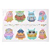 DIY Owl Diamond Painting Stickers Kits For Kids DIY-O016-02-2