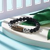 Mala Beads Bracelet BJEW-JB07890-01-2