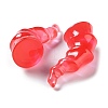 Halloween 3D Devil Horns Transparent Resin Cabochons RESI-F051-C03-2