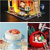 Ladder Unfinished Wooden Ornaments WOOD-WH0100-31-7