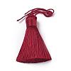 Polyester Tassel Big Pendants HJEW-K030-A-03-1