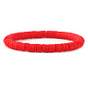 Christmas Theme Polymer Clay Heishi Beads Stretch Bracelets for Women BJ5719-3-1