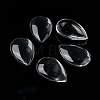 Transparent Teardrop Glass Cabochons X-GGLA-R024-30x20-6