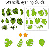 Globleland 1 Sheet PVC Plastic Stamps DIY-GL0009-05-3