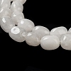 Natural White Jade Beads Strands G-E614-B01-08-3