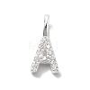 925 Sterling Silver with Cubic Zirconia Charms STER-Q004-01A-S-1