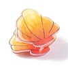 Cute Mini Shell Shape Acrylic Claw Hair Clips PHAR-A012-05B-2