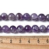 Natural Amethyst Beads Strands G-M445-8MM-01E-6