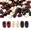 60Pcs 3 Colors Wooden Beads WOOD-CD0001-12-2