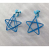 Baking Paint Alloy Clip-on Earrings FS-WG5EAD8-04-1