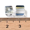 Two Tone Transparent Glass Beads X1-GLAA-NH0001-03G-3