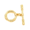 Brass Toggle Clasps KK-A223-14G-1