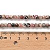 Natural Argentina Rhodonite Beads Strands G-B107-B01-01-5