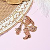 Cowboy Style Alloy Enamel Keychain KEYC-YW00148-02-1