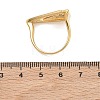 304 Stainless Steel Cuff Open Rings for Women RJEW-F207-03G-G-3
