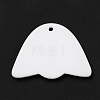 Arrow Pattern Opaque Acrylic Pendants SACR-P014-02A-3