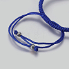 Nylon Cord Braided Bead Bracelets Making BJEW-F360-FP23-3