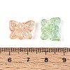 Transparent Acrylic Butterfly Beads TACR-T031-03M-4