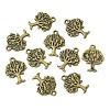 Tibetan Style Alloy Pendants X-MLF10394Y-NF-3