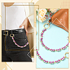 2Pcs Alloy Enamel Butterfly Boot Strap Chains HJEW-SW00418-7