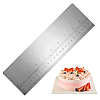 Rectangle Stainless Steel Cream Scraper TOOL-WH0165-72A-1