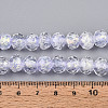 Handmade Foil Lampwork Beads Strands FOIL-T008-09C-4