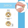 20Pcs Stainless Steel Beads STAS-UN0053-64-2