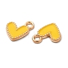 Alloy Enamel Charms FIND-G055-20G-02-3